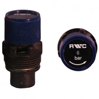 Chaffoteaux et Maury - 6 Bar Blue Rubber Seat Pressure Relief Expansion Cartridge