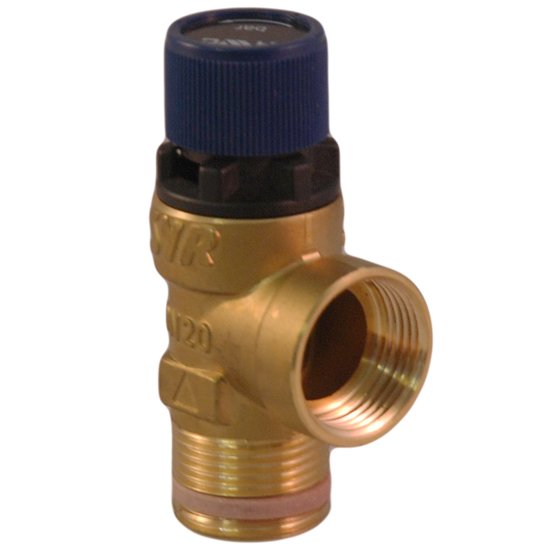 Telford Cylinders - 3.5 Bar 3/4" Expansion Pressure Relief Valve