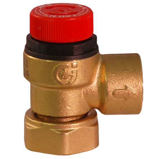 Zip - 6 Bar Pressure Relief c/w Loose Nut Connection