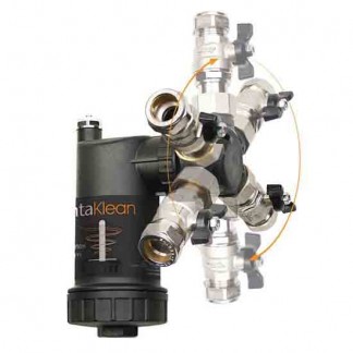 Inta-Klean Magnetic Filter With Isolating Ball Valve 22mm IKMF22