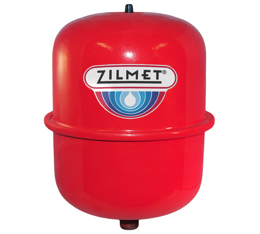 Zilmet - 8 Litre Red Heating Expansion Vessel Z1-301008