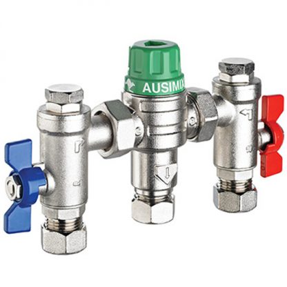 Reliance - Ausimix 15mm Compact 4 in 1 Thermostatic Mixing Valve HEAT110780