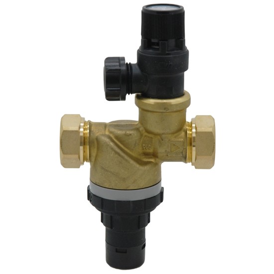 Shown with Multibloc Cold Water Control/Combination Valve