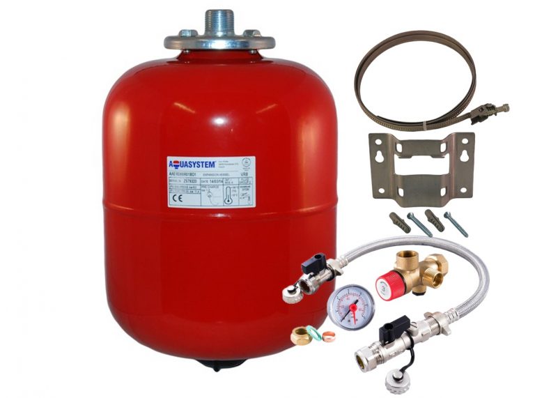 Reliance - Aquasystem 8 Litre Heating Expansion Vessel & Sealed System Kit VESK209050