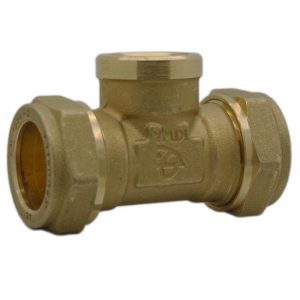 Intatec - 22mm Compression to 1/2" Female BSP Tee