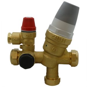 Caleffi 6 Bar Pressure Relief Valve -RM & JOULE Cylinder Loose Nut Connection 