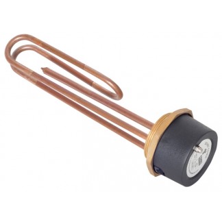 Tesla 14" Copper Immersion Heater with 2.1/4" Boss