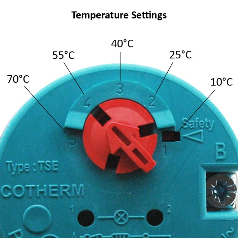 TSE 11" T115 16A 250V Thermostat