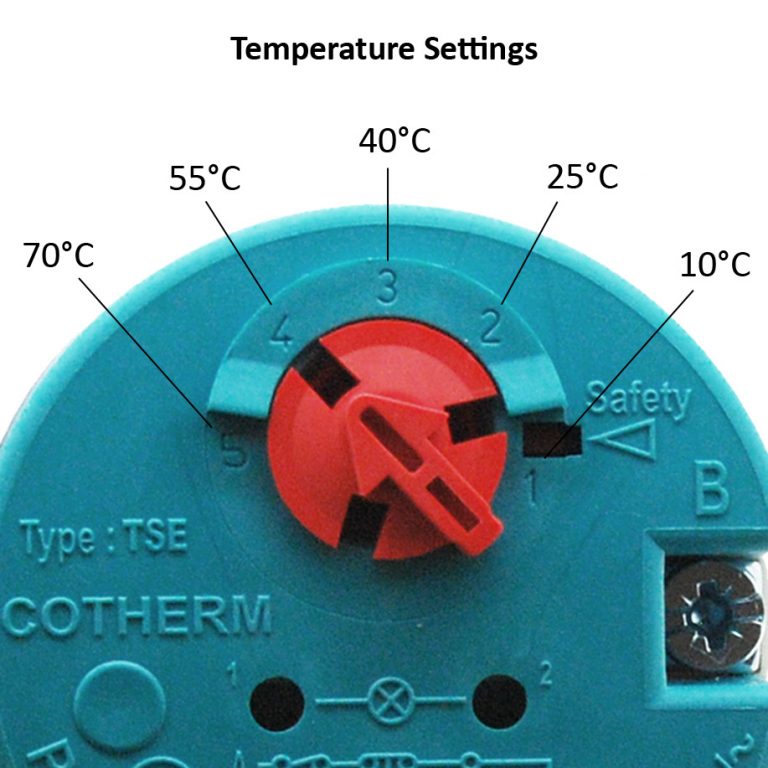 TSE 11" T115 16A 250V Thermostat